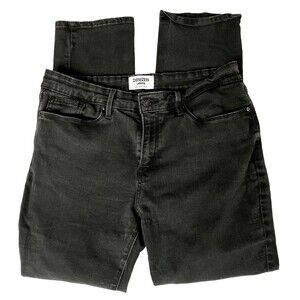 Denizen Levis Jeans Mid Rise Slim Black Stretch Denim 31 32 x 30 Faded Dark Wash